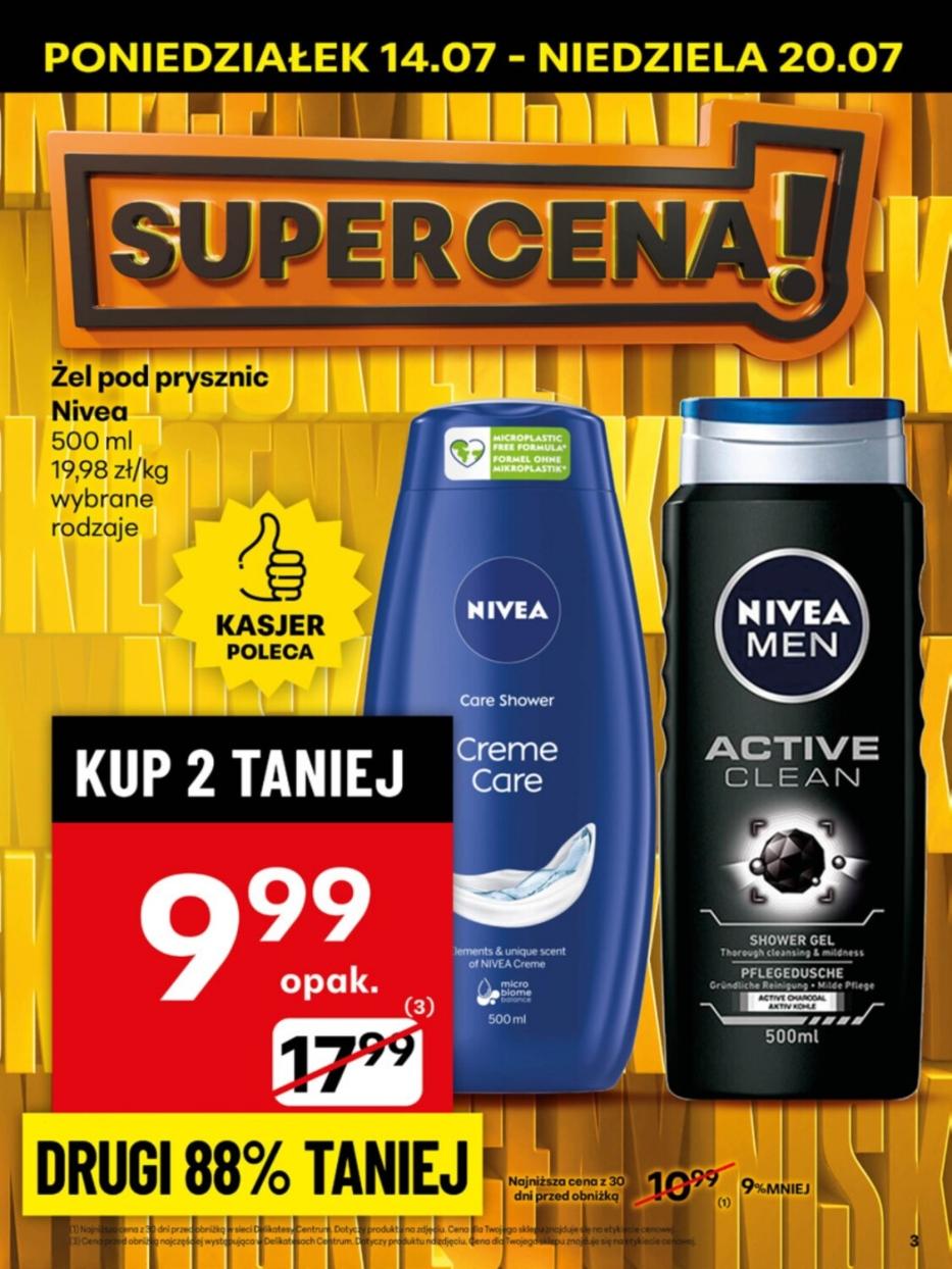 Gazetka promocyjna Delikatesy Centrum do 20/07/2025 str.3