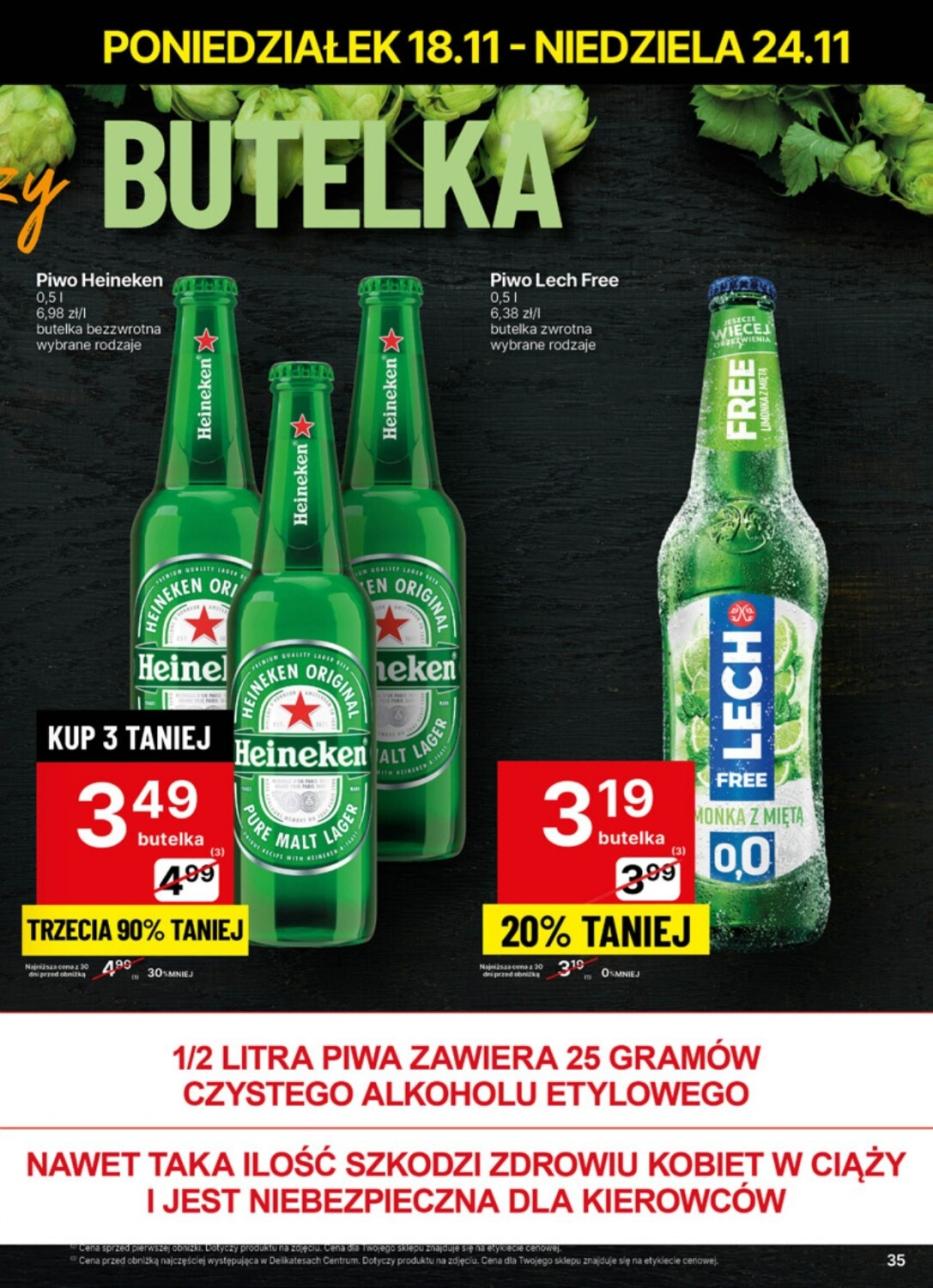 Gazetka promocyjna Delikatesy Centrum do 23/11/2024 str.35