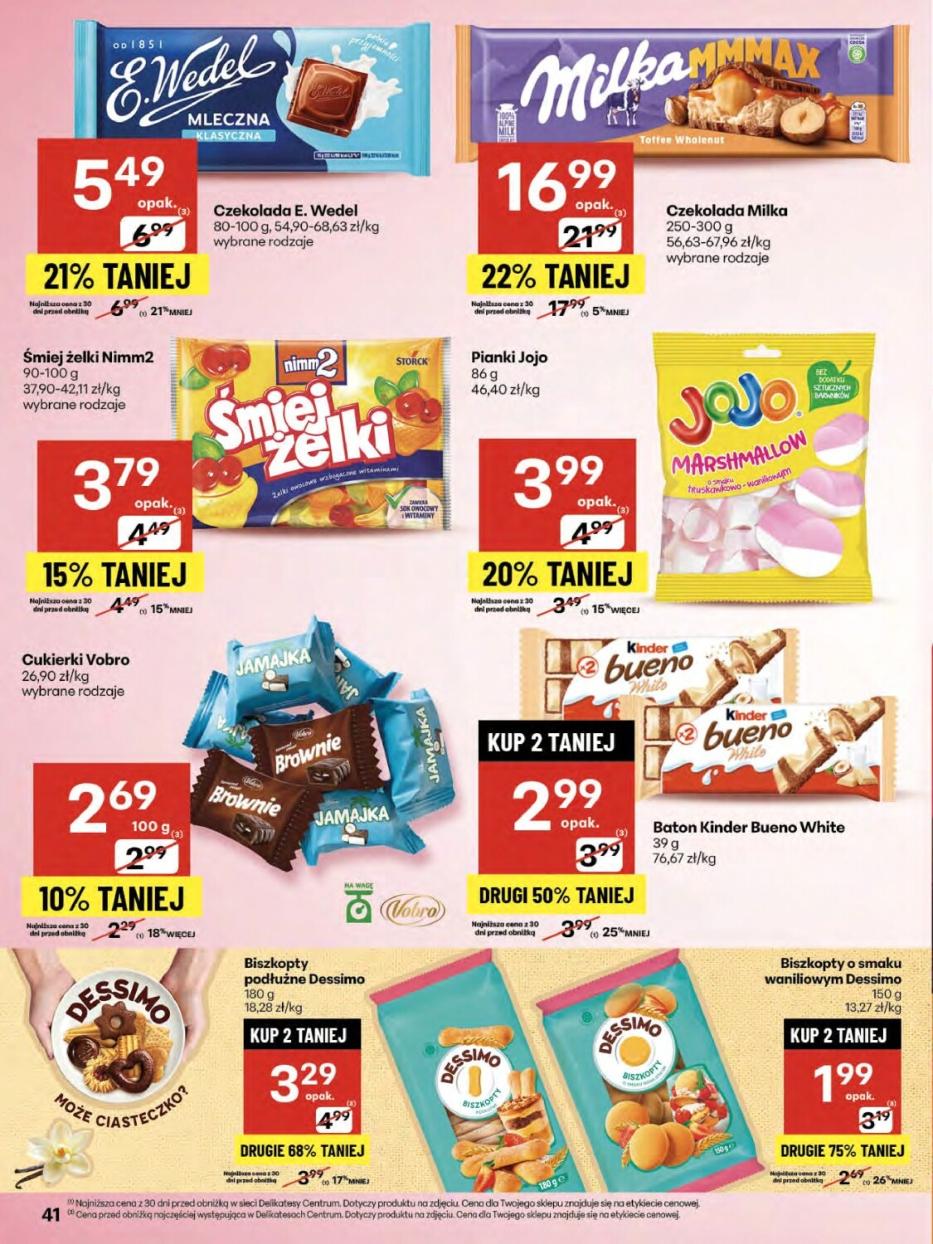 Gazetka promocyjna Delikatesy Centrum do 13/08/2025 str.41