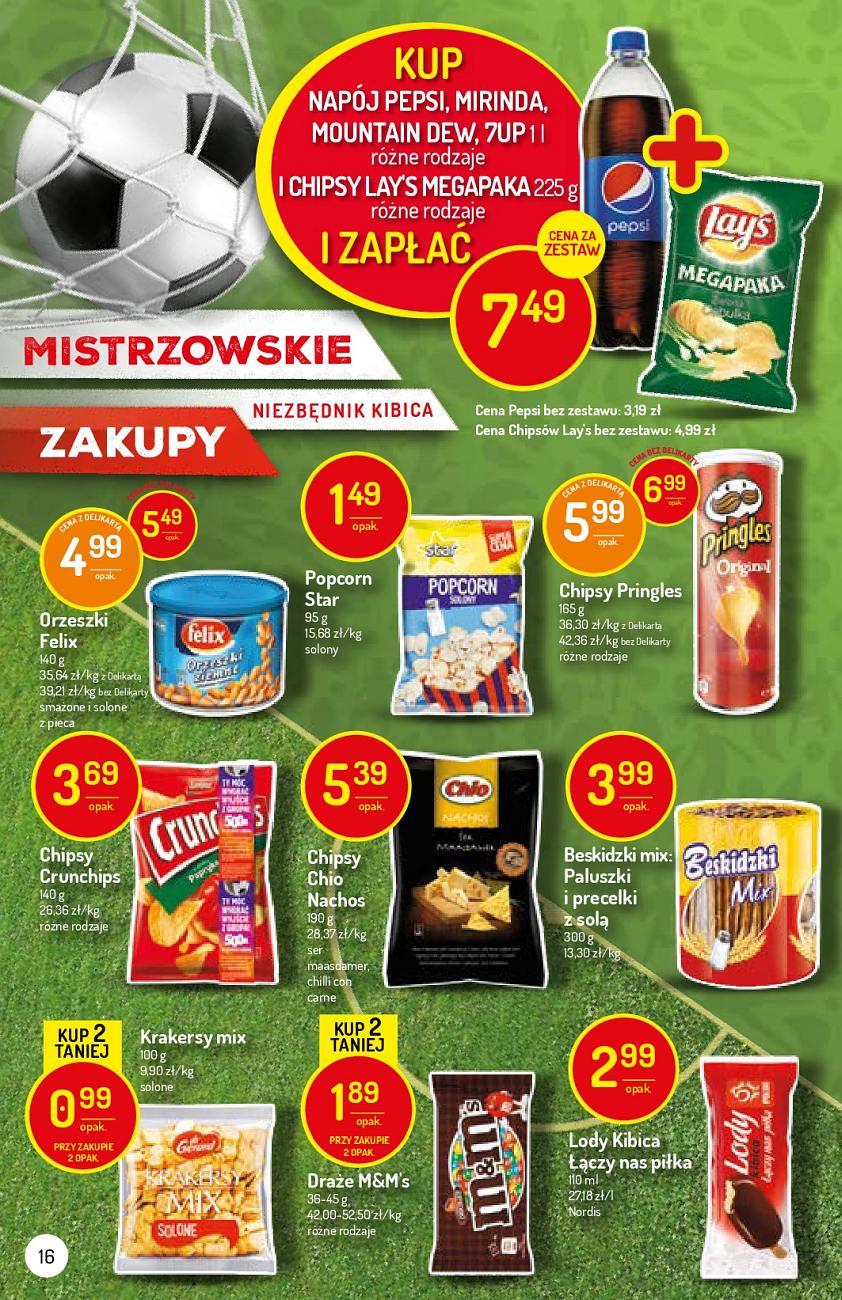 Gazetka promocyjna Delikatesy Centrum do 20/06/2018 str.16