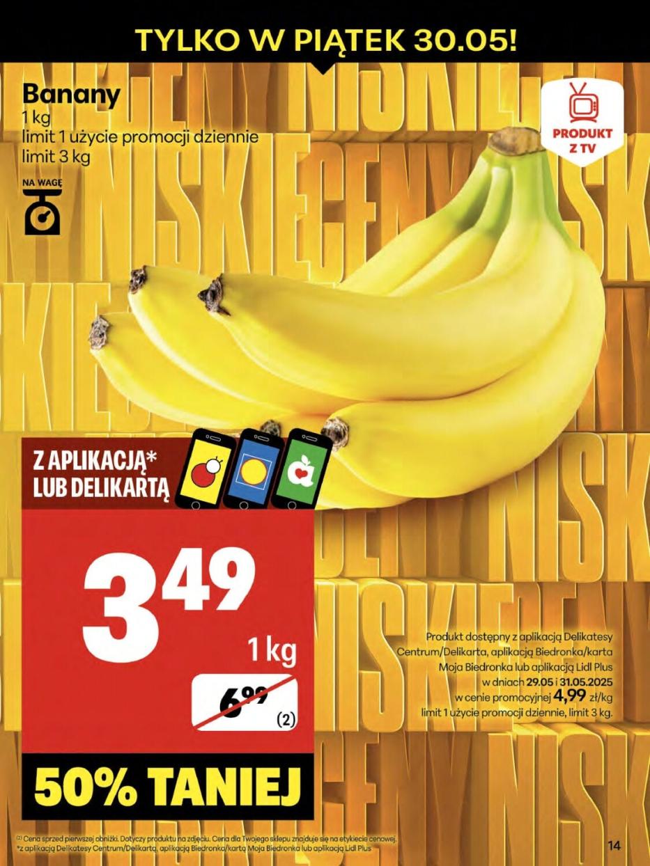 Gazetka promocyjna Delikatesy Centrum do 04/06/2025 str.14