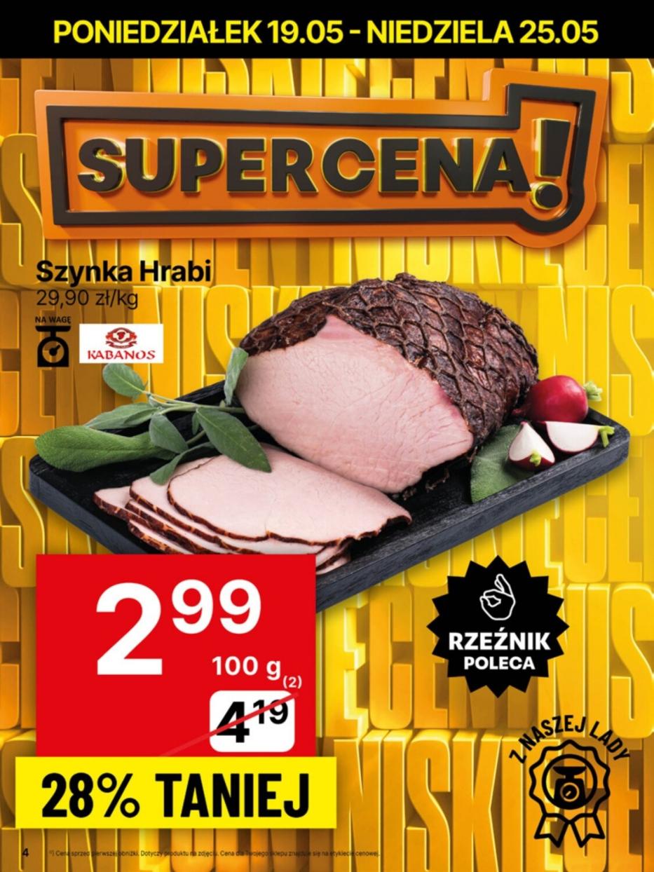 Gazetka promocyjna Delikatesy Centrum do 25/05/2025 str.4