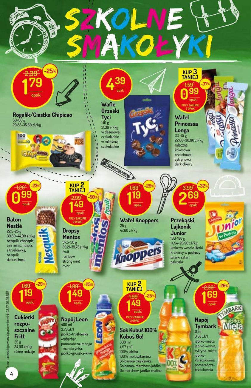 Gazetka promocyjna Delikatesy Centrum do 29/08/2018 str.4