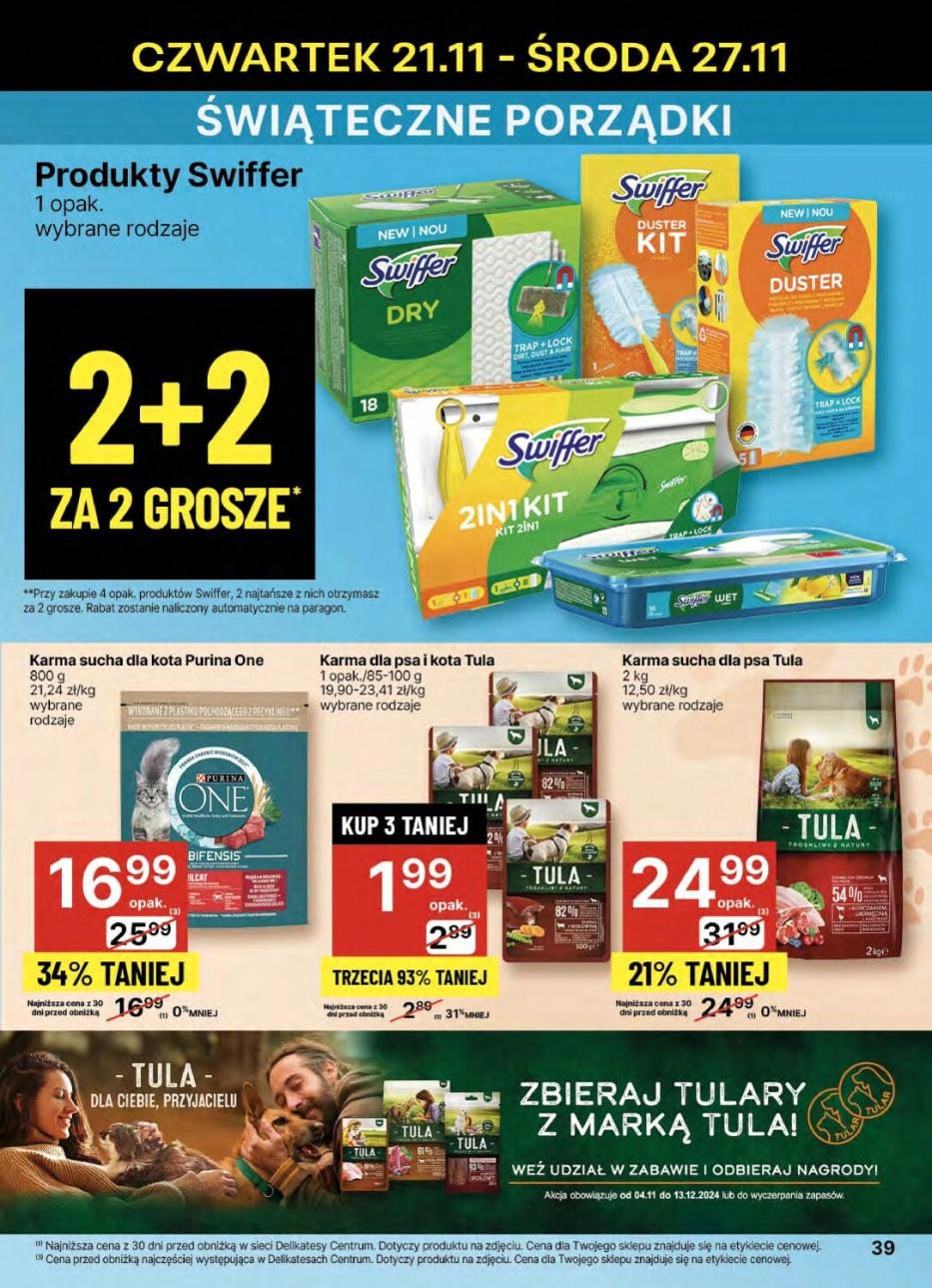 Gazetka promocyjna Delikatesy Centrum do 27/11/2024 str.39