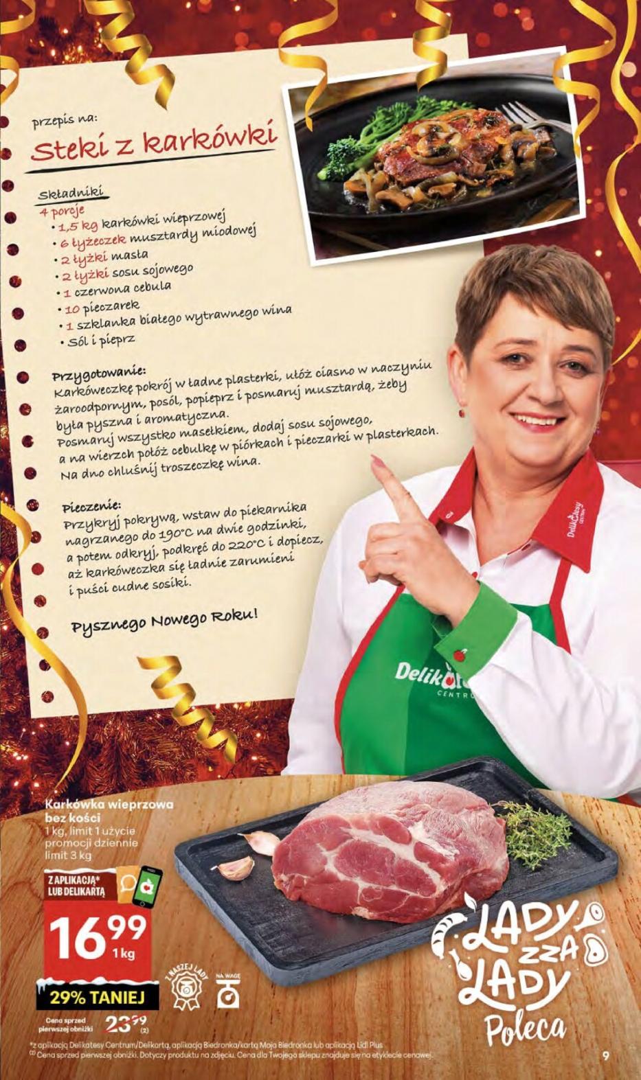 Gazetka promocyjna Delikatesy Centrum do 07/01/2026 str.9