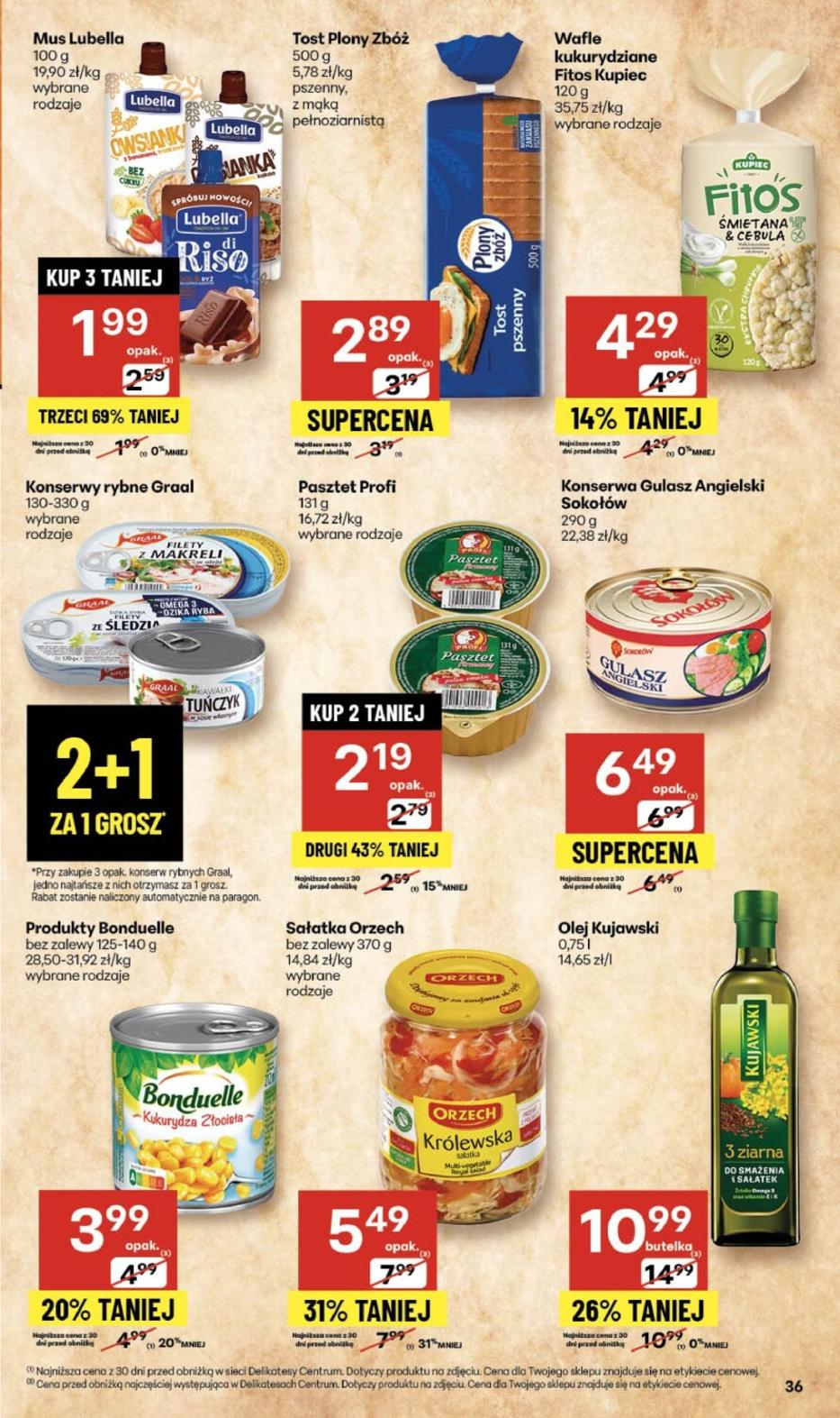 Gazetka promocyjna Delikatesy Centrum do 01/10/2025 str.36