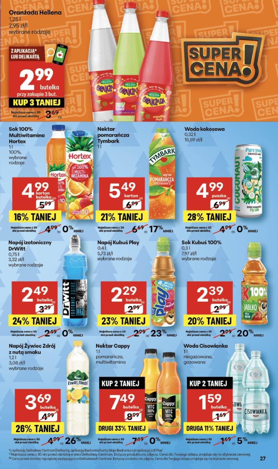 Gazetka promocyjna Delikatesy Centrum do 03/12/2025 str.27