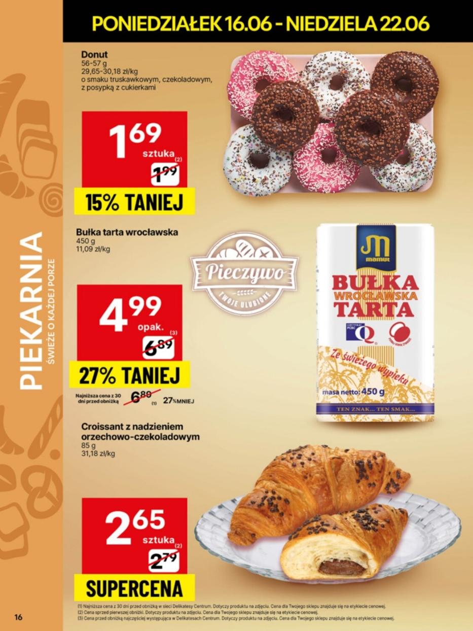 Gazetka promocyjna Delikatesy Centrum do 21/06/2025 str.16