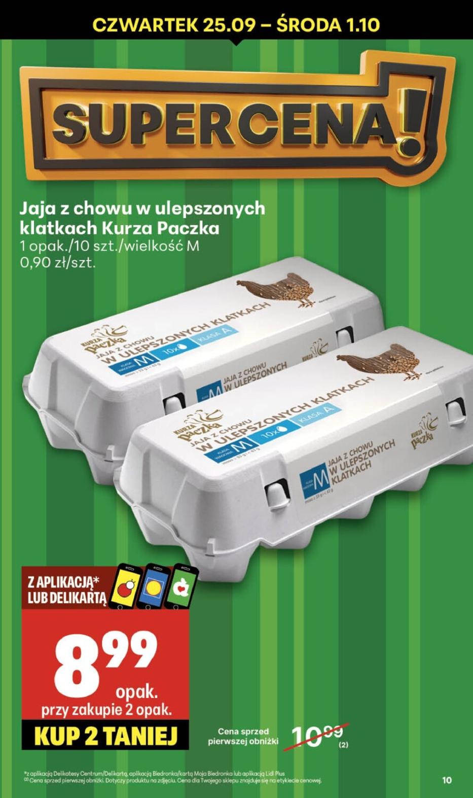 Gazetka promocyjna Delikatesy Centrum do 01/10/2025 str.10