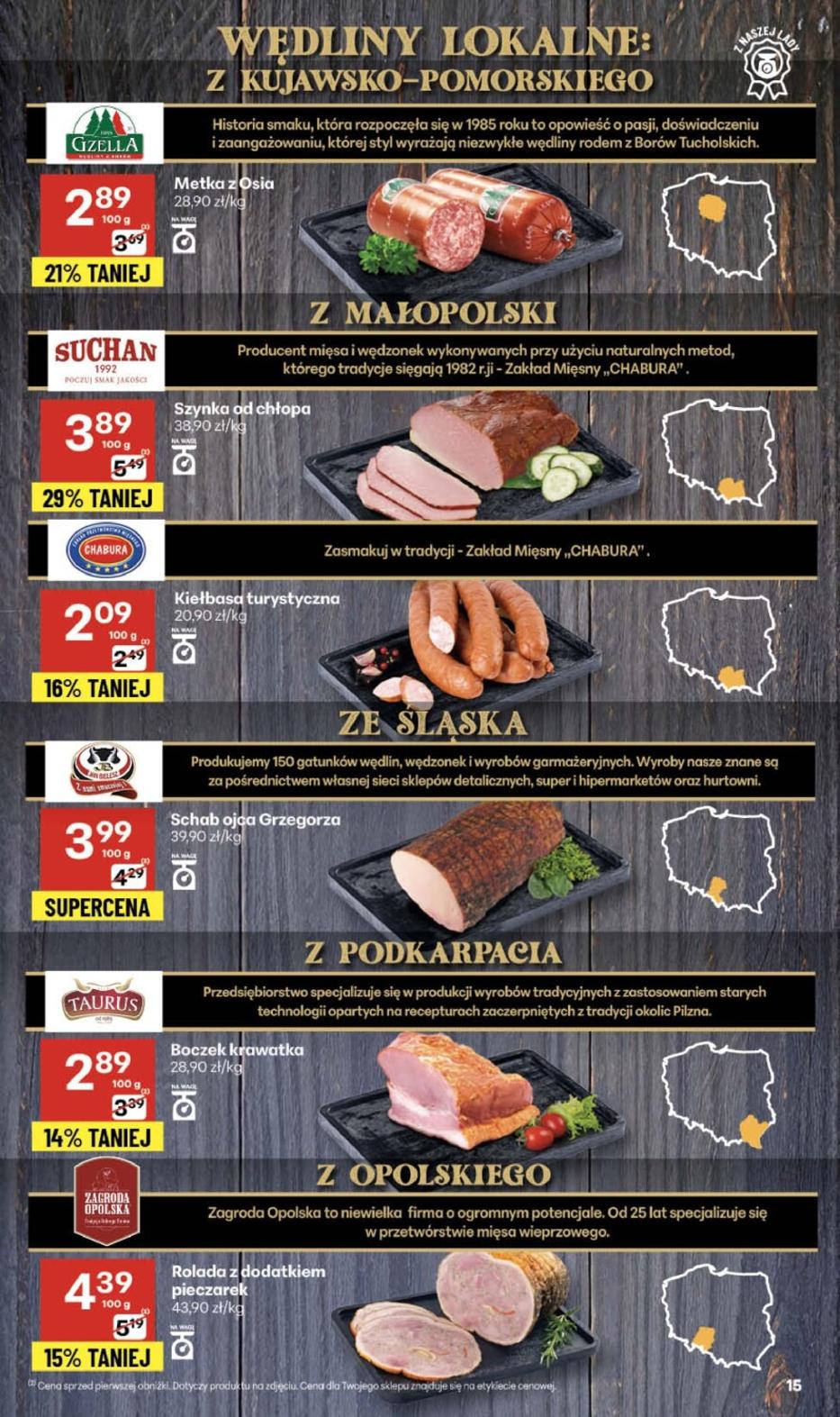 Gazetka promocyjna Delikatesy Centrum do 29/10/2025 str.15