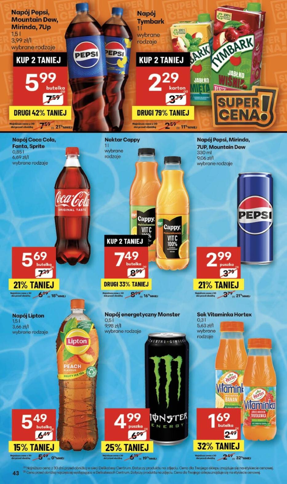 Gazetka promocyjna Delikatesy Centrum do 01/10/2025 str.43