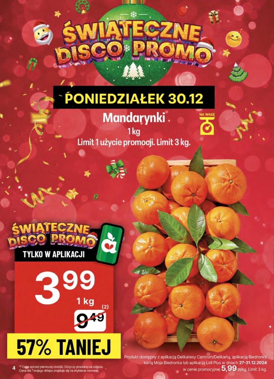 Gazetka promocyjna Delikatesy Centrum do 31/12/2024 str.4