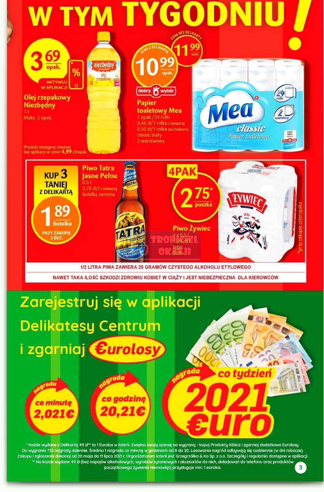 Gazetka promocyjna Delikatesy Centrum do 26/05/2021 str.3