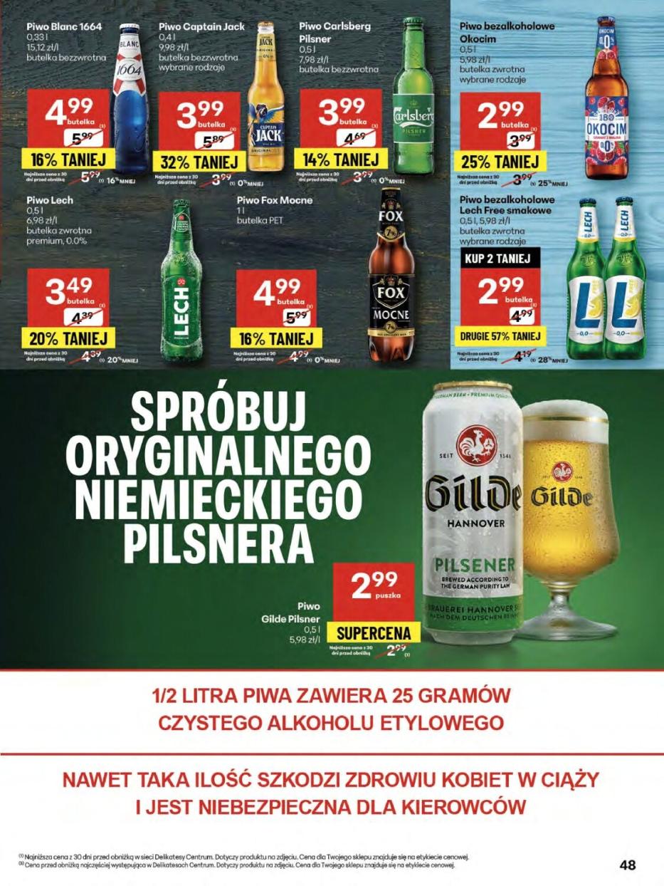 Gazetka promocyjna Delikatesy Centrum do 28/08/2025 str.48