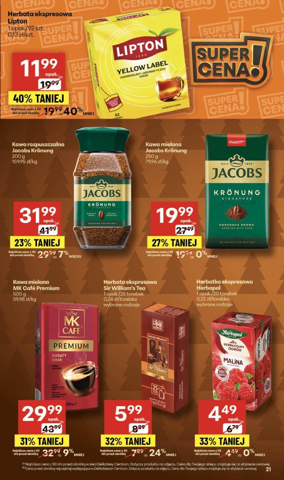 Gazetka promocyjna Delikatesy Centrum do 03/12/2025 str.21