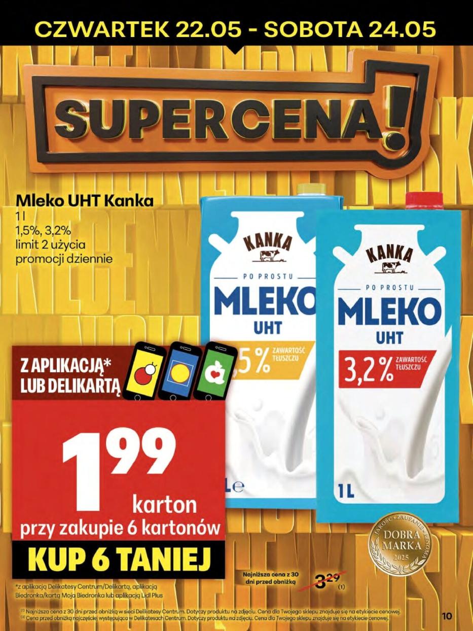 Gazetka promocyjna Delikatesy Centrum do 28/05/2025 str.10