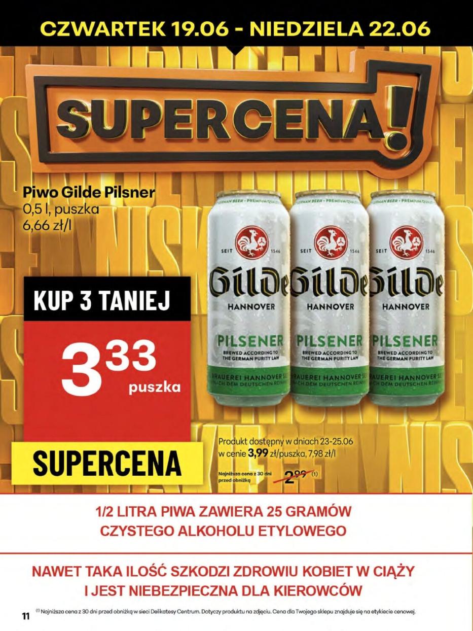 Gazetka promocyjna Delikatesy Centrum do 25/06/2025 str.11
