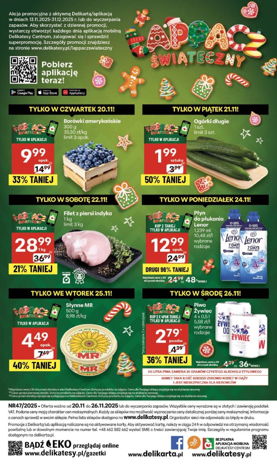 Gazetka promocyjna Delikatesy Centrum do 26/11/2025 str.40