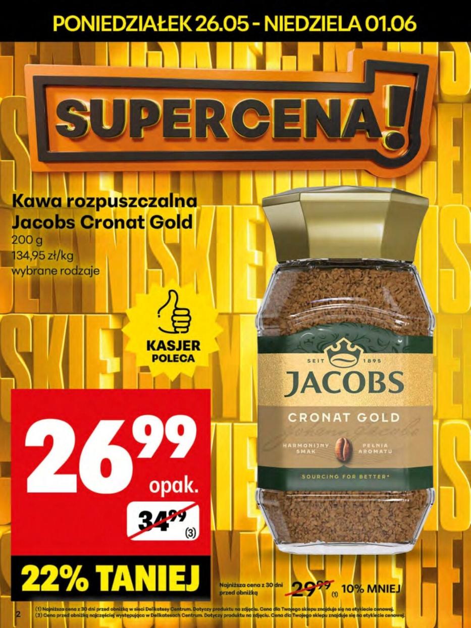Gazetka promocyjna Delikatesy Centrum do 31/05/2025 str.2
