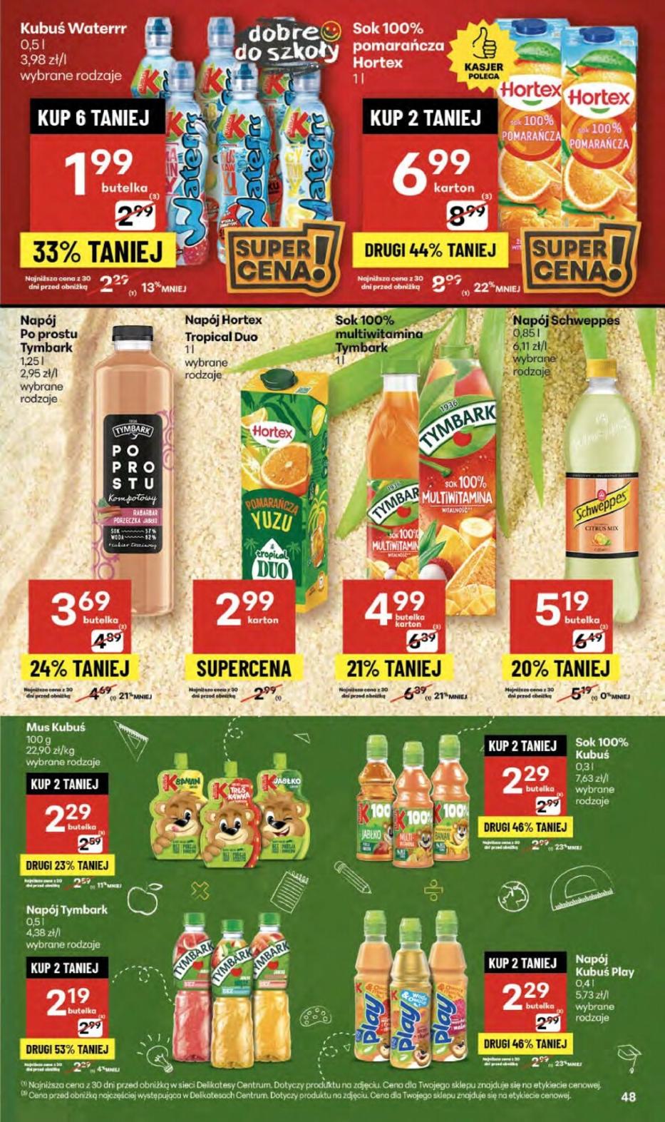 Gazetka promocyjna Delikatesy Centrum do 10/09/2025 str.48