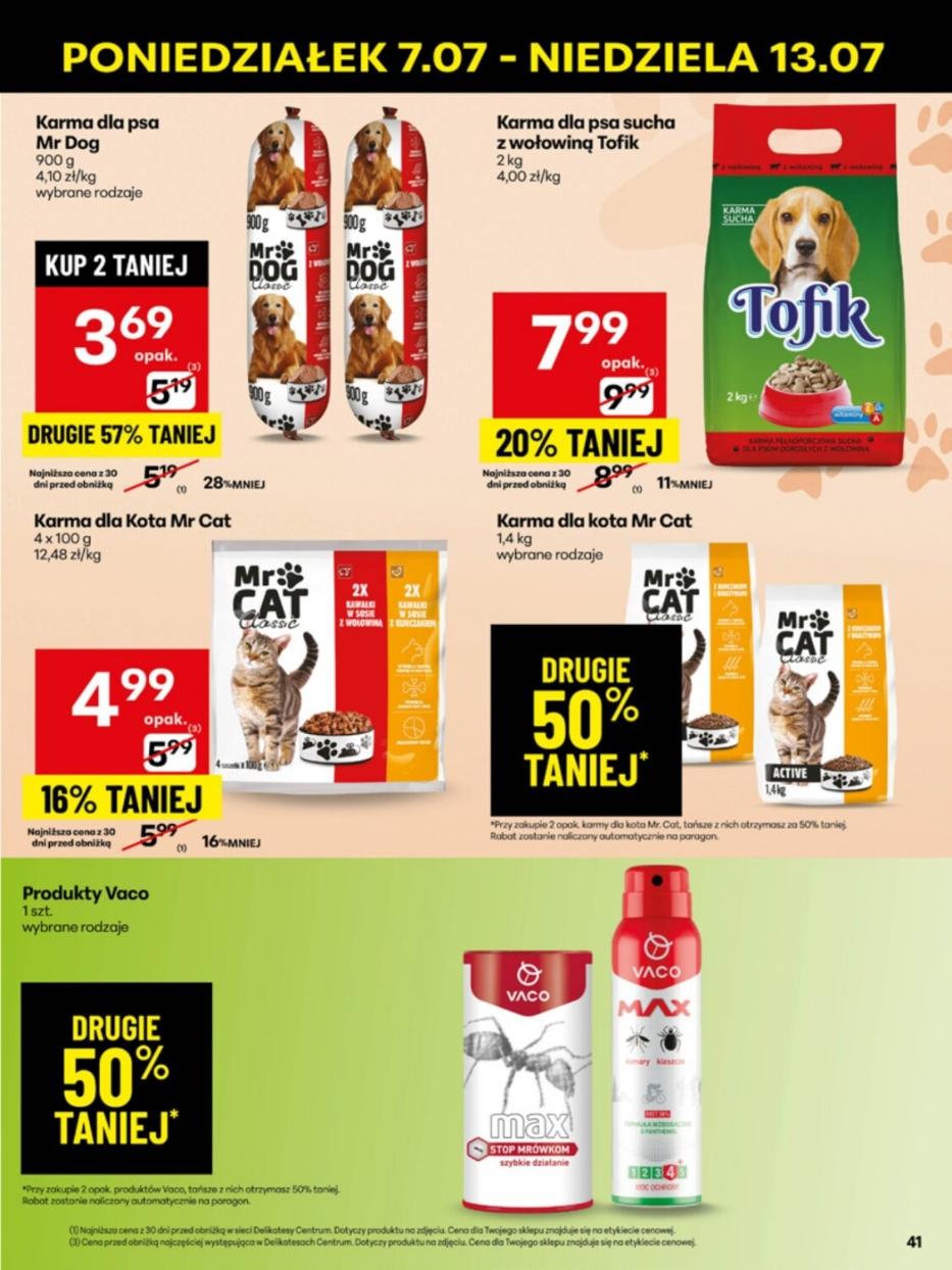 Gazetka promocyjna Delikatesy Centrum do 13/07/2025 str.41