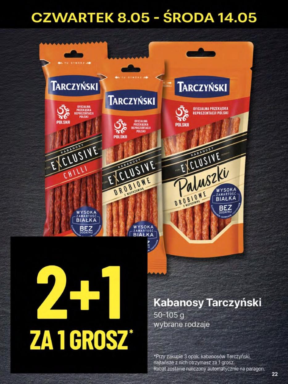 Gazetka promocyjna Delikatesy Centrum do 14/05/2025 str.22