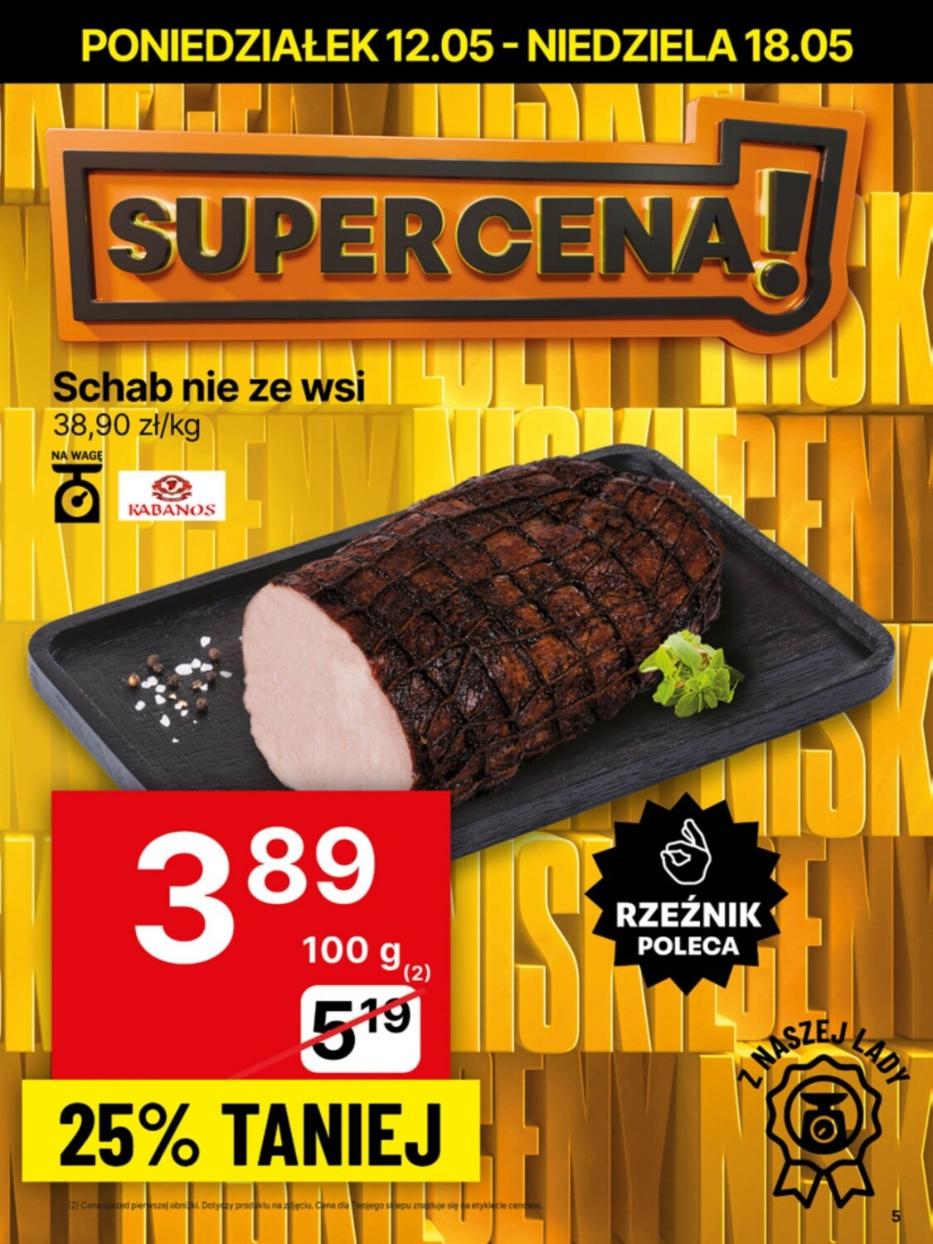 Gazetka promocyjna Delikatesy Centrum do 18/05/2025 str.5