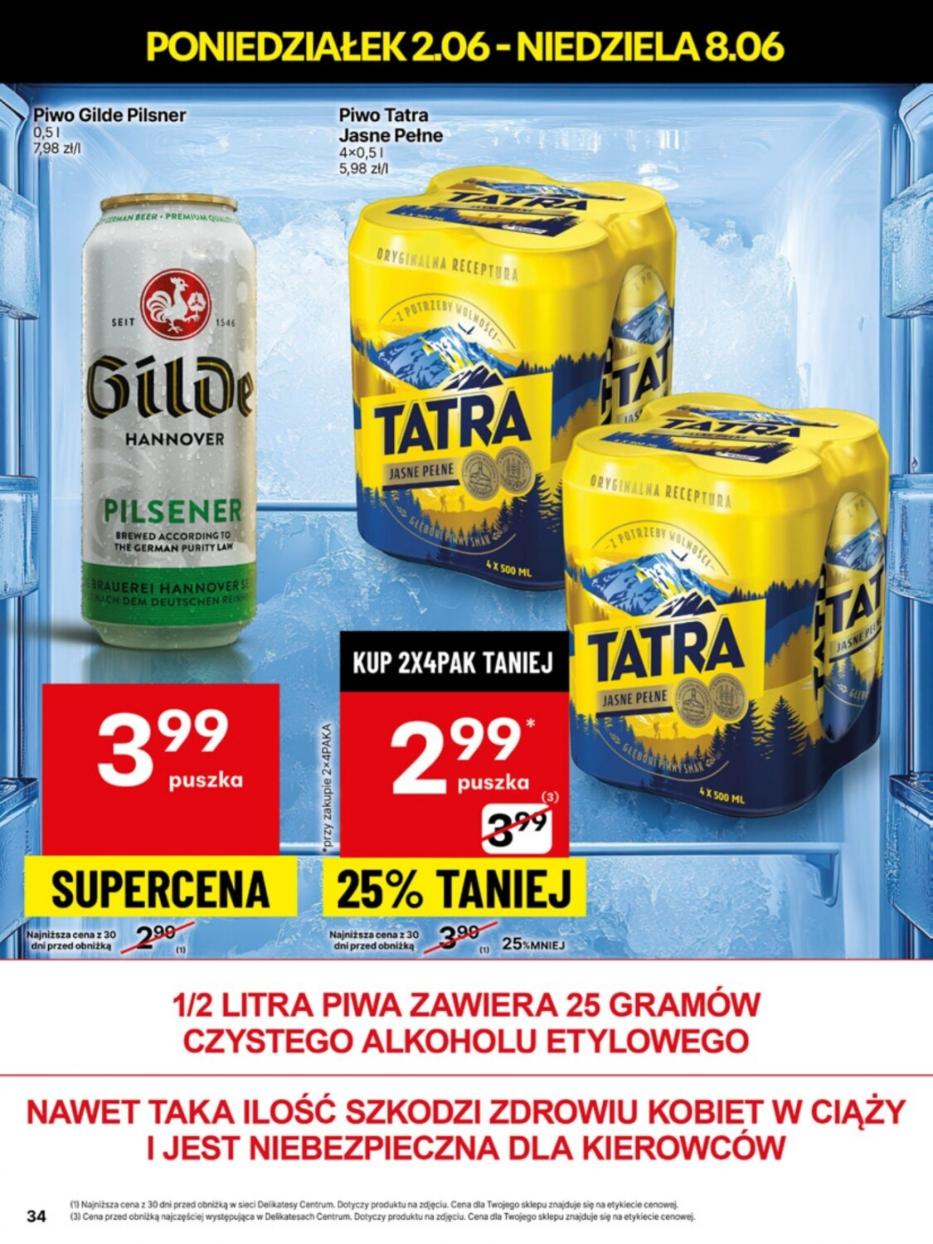 Gazetka promocyjna Delikatesy Centrum do 07/06/2025 str.34