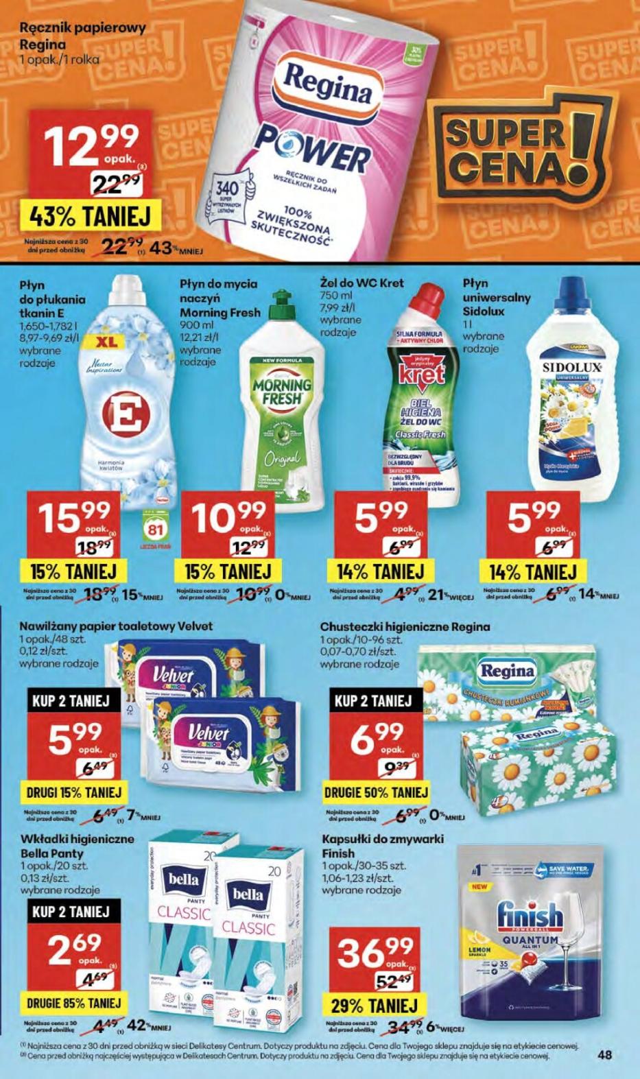 Gazetka promocyjna Delikatesy Centrum do 22/10/2025 str.48