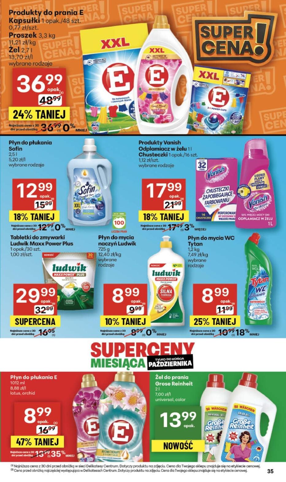 Gazetka promocyjna Delikatesy Centrum do 29/10/2025 str.35