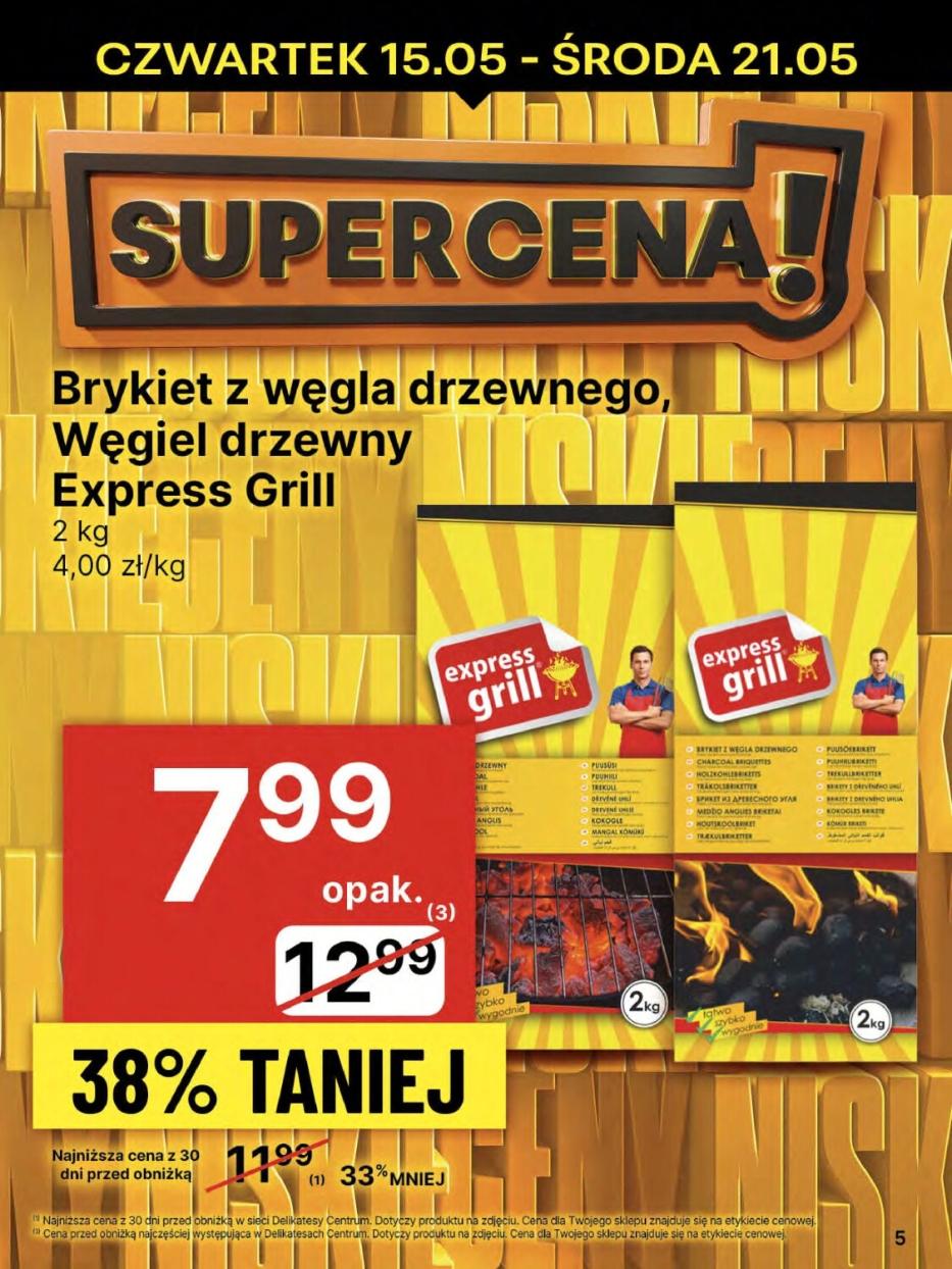 Gazetka promocyjna Delikatesy Centrum do 21/05/2025 str.5