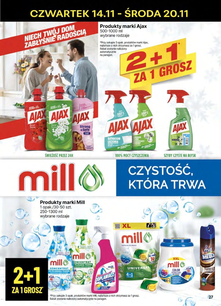 Gazetka promocyjna Delikatesy Centrum do 20/11/2024 str.27