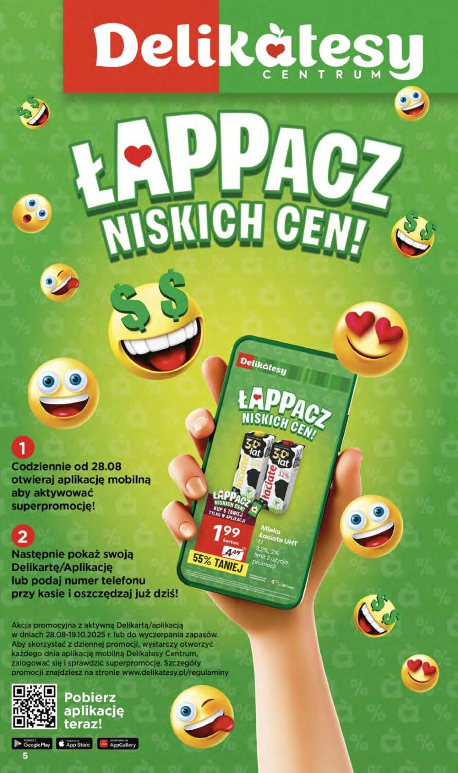 Gazetka promocyjna Delikatesy Centrum do 24/09/2025 str.5