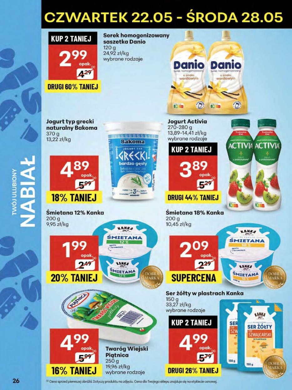 Gazetka promocyjna Delikatesy Centrum do 28/05/2025 str.26