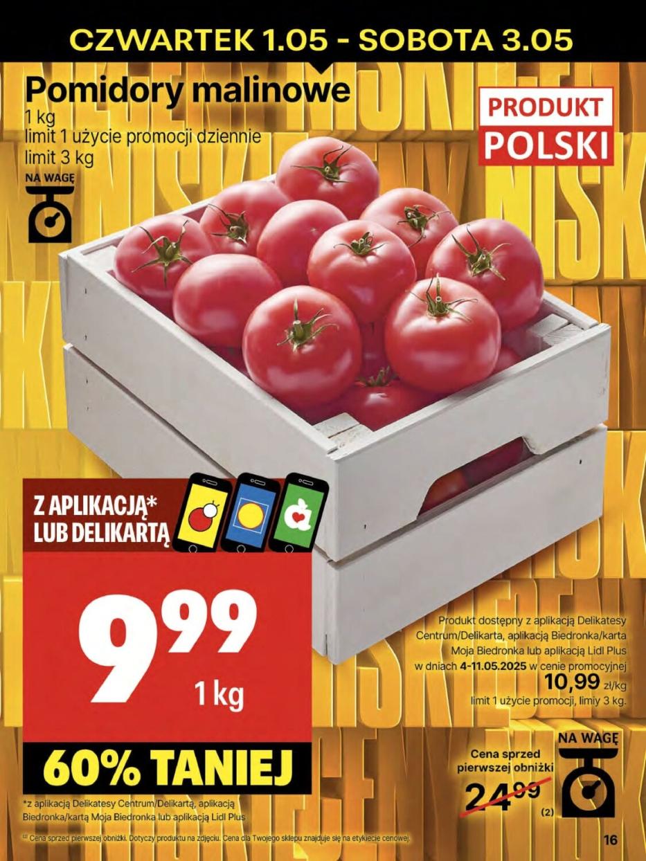 Gazetka promocyjna Delikatesy Centrum do 07/05/2025 str.16