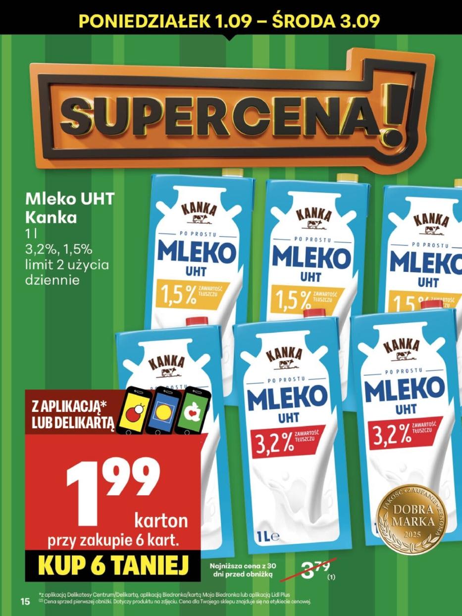 Gazetka promocyjna Delikatesy Centrum do 03/09/2025 str.15