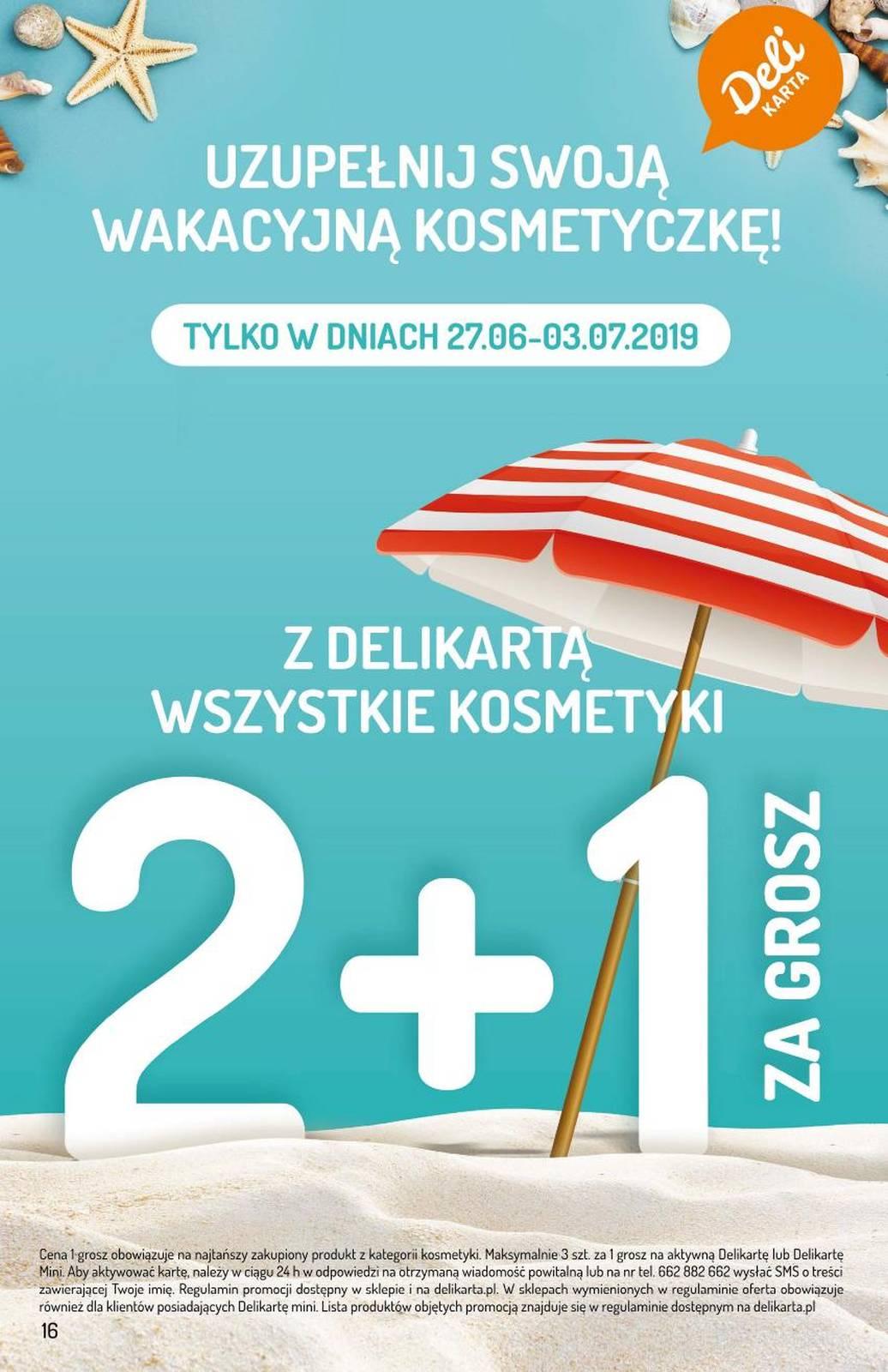 Gazetka promocyjna Delikatesy Centrum do 03/07/2019 str.16