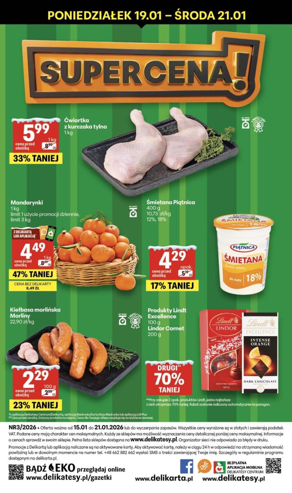 Gazetka promocyjna Delikatesy Centrum do 21/01/2026 str.40