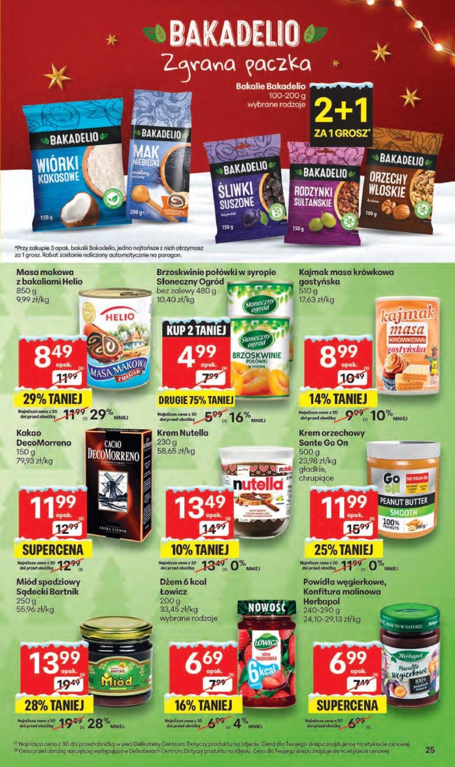 Gazetka promocyjna Delikatesy Centrum do 17/12/2025 str.25