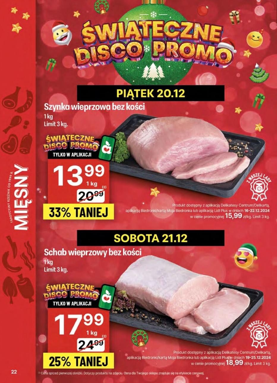 Gazetka promocyjna Delikatesy T&J do 24/12/2024 str.22