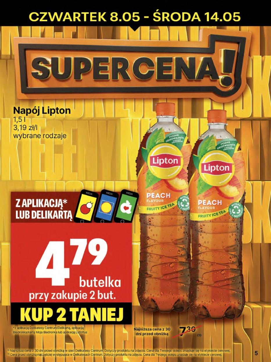 Gazetka promocyjna Delikatesy Centrum do 14/05/2025 str.5