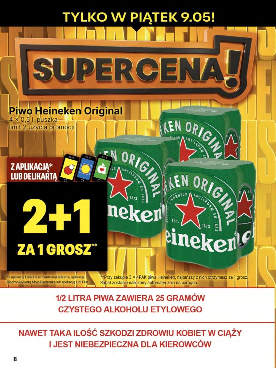 Gazetka promocyjna Delikatesy Centrum do 14/05/2025 str.8
