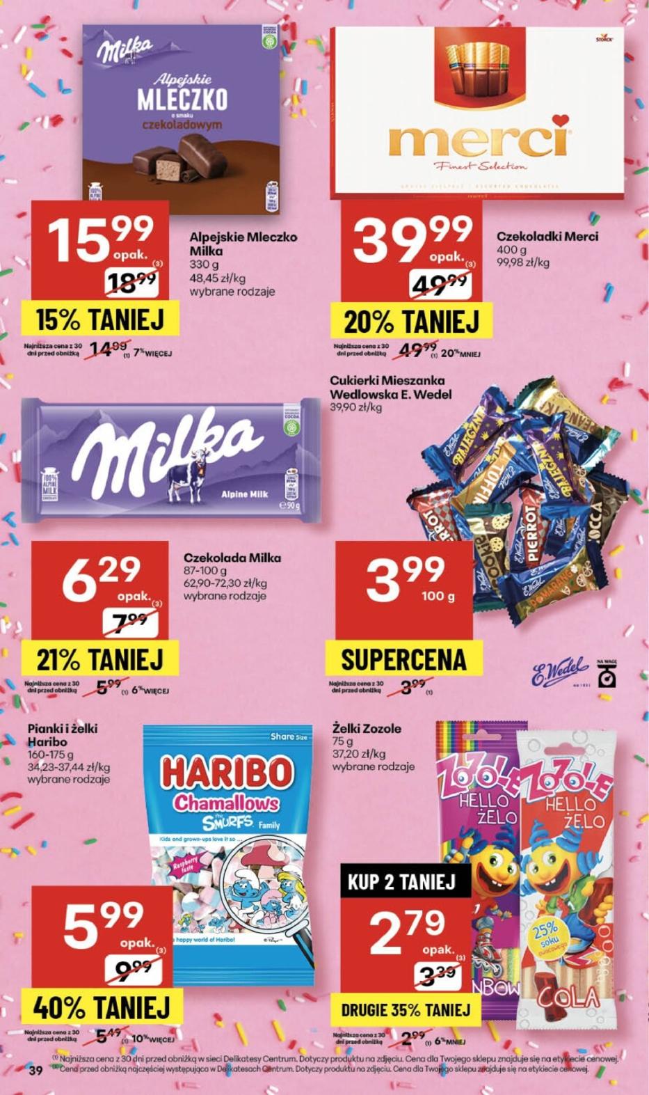 Gazetka promocyjna Delikatesy Centrum do 01/10/2025 str.39