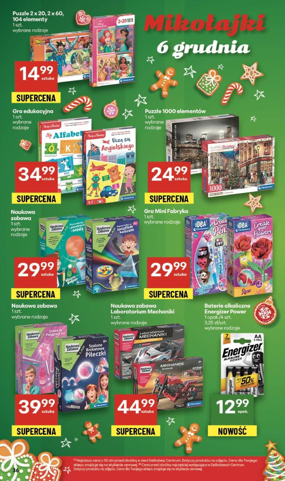 Gazetka promocyjna Delikatesy Centrum do 03/12/2025 str.36
