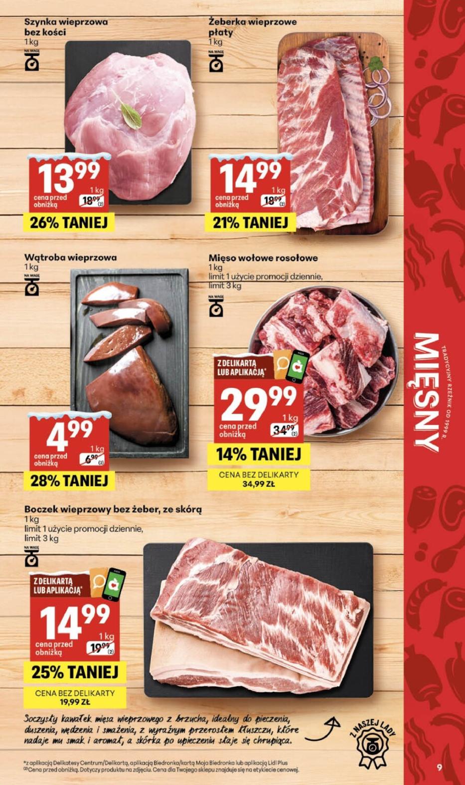 Gazetka promocyjna Delikatesy Centrum do 28/01/2026 str.9