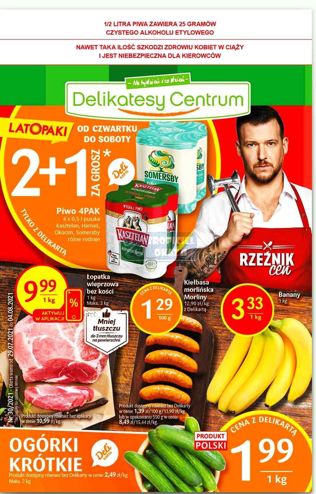 Gazetka promocyjna Delikatesy Centrum do 04/08/2021 str.0
