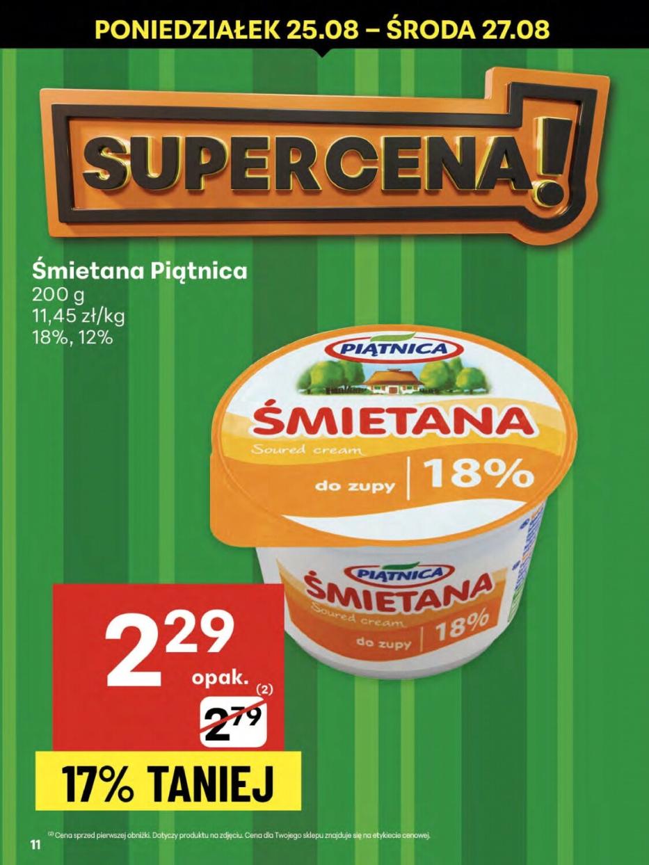 Gazetka promocyjna Delikatesy Centrum do 28/08/2025 str.11