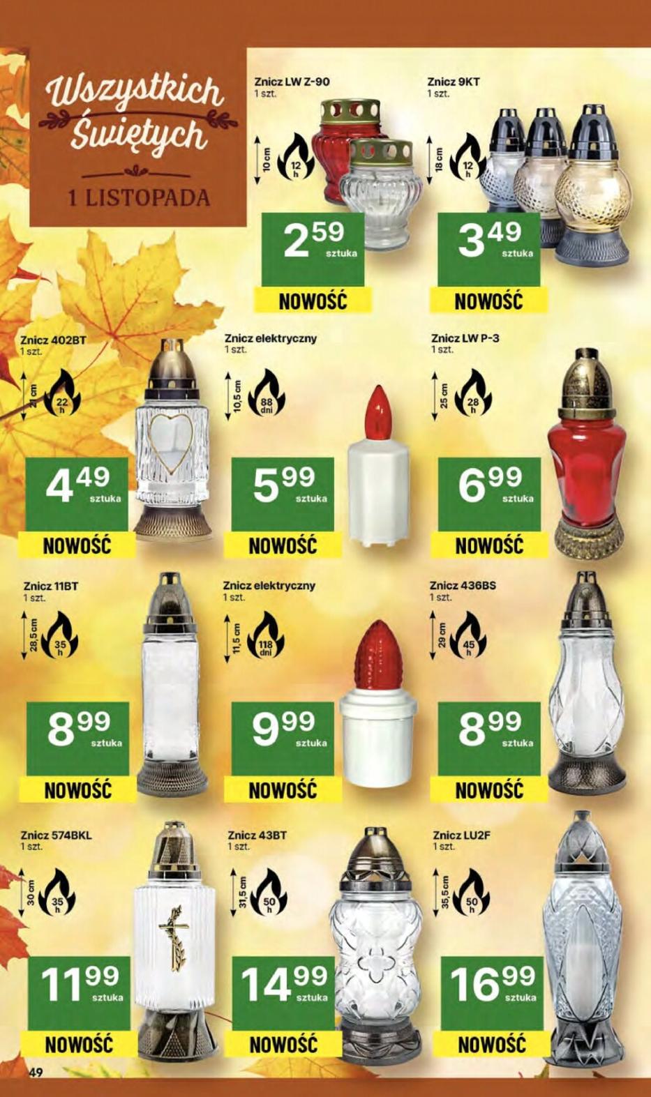 Gazetka promocyjna Delikatesy Centrum do 15/10/2025 str.49