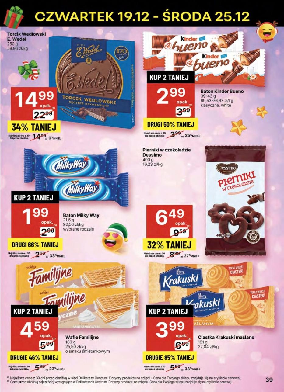 Gazetka promocyjna Delikatesy T&J do 24/12/2024 str.39