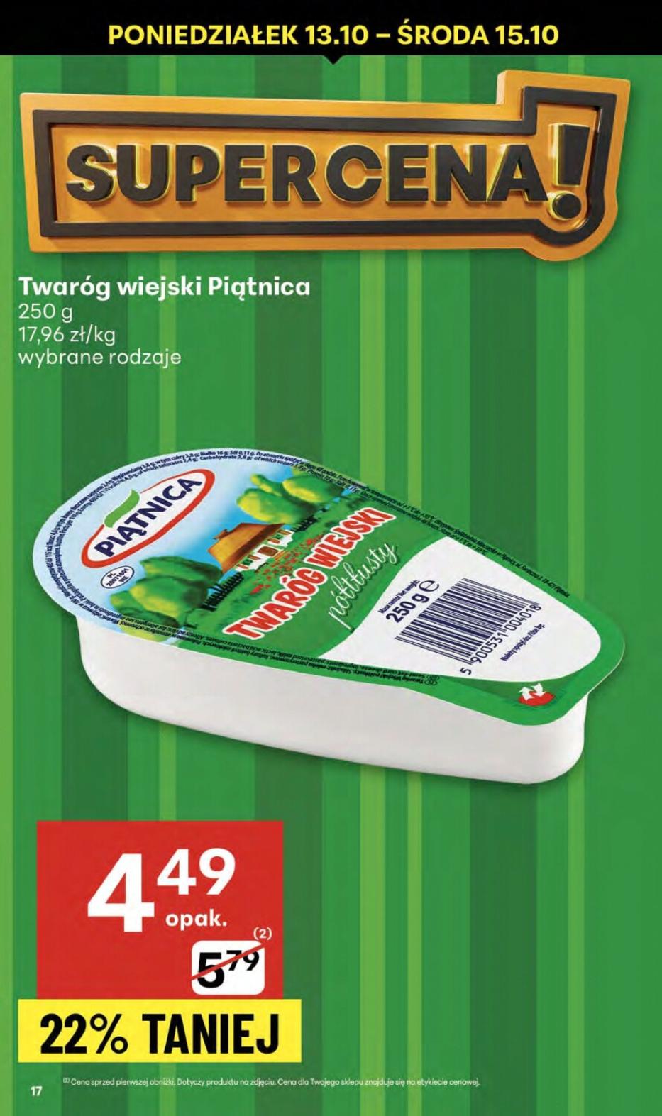 Gazetka promocyjna Delikatesy Centrum do 15/10/2025 str.17